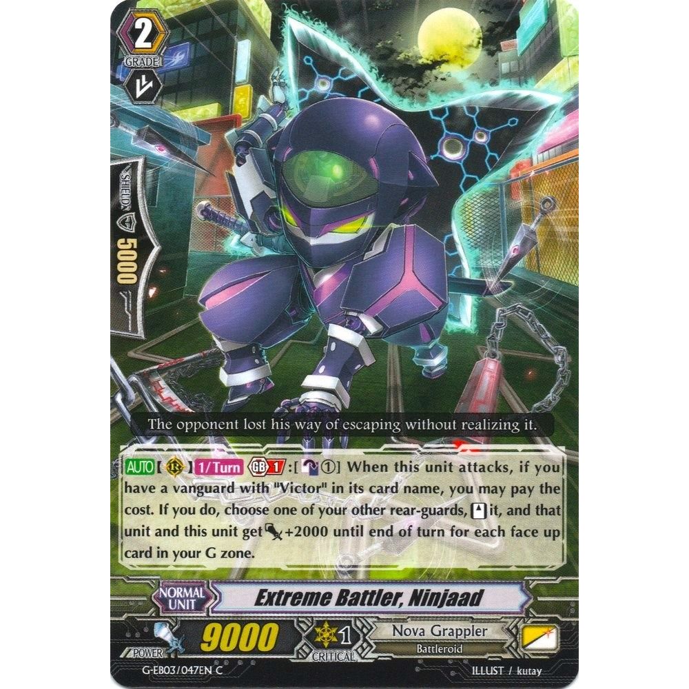 Image for Extreme Battler, Ninjaad (G-EB03/047EN) (G-EB03) - Cardfight Vanguard