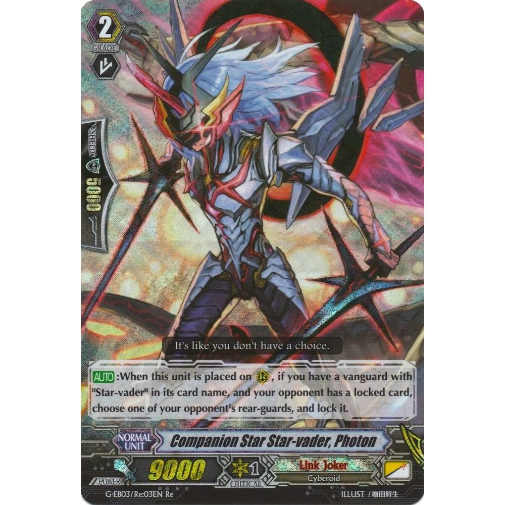 Image for Companion Star Star-vader, Photon (G-EB03/Re:03EN) (G-EB03) - Cardfight Vanguard