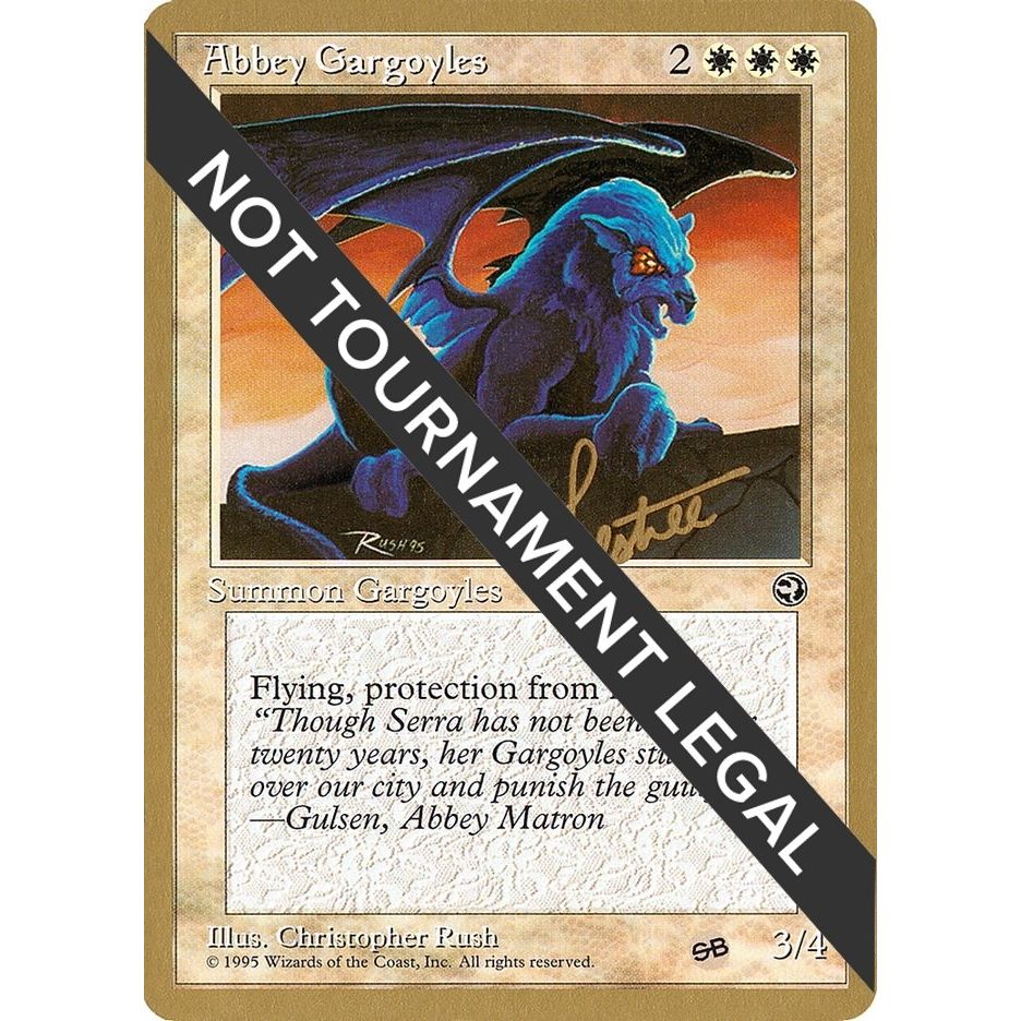 Image for Abbey Gargoyles - 1996 Bertrand Lestree (HML) (SB) (WCD) - Magic: The Gathering