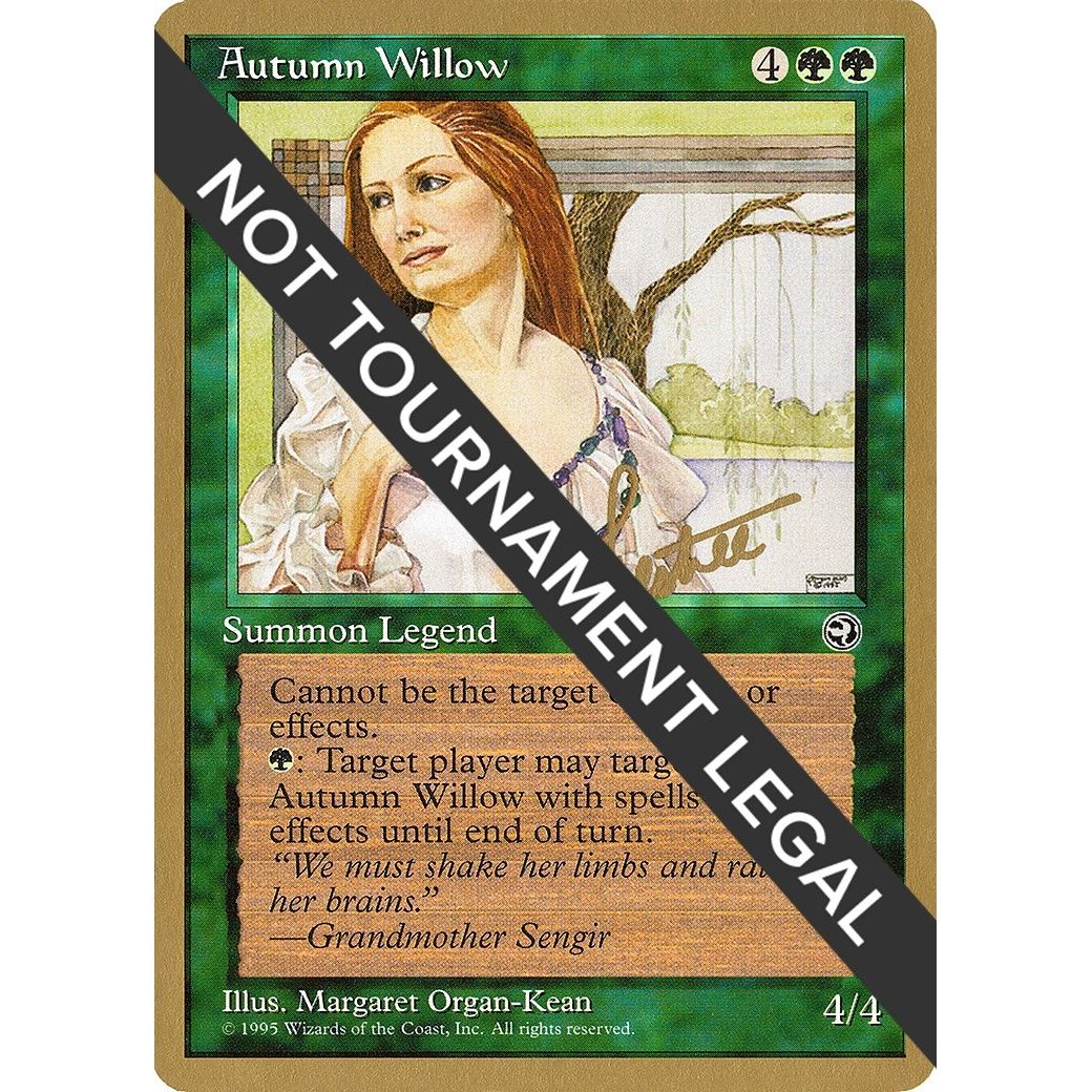 Image for Autumn Willow - 1996 Bertrand Lestree (HML) (WCD) - Magic: The Gathering