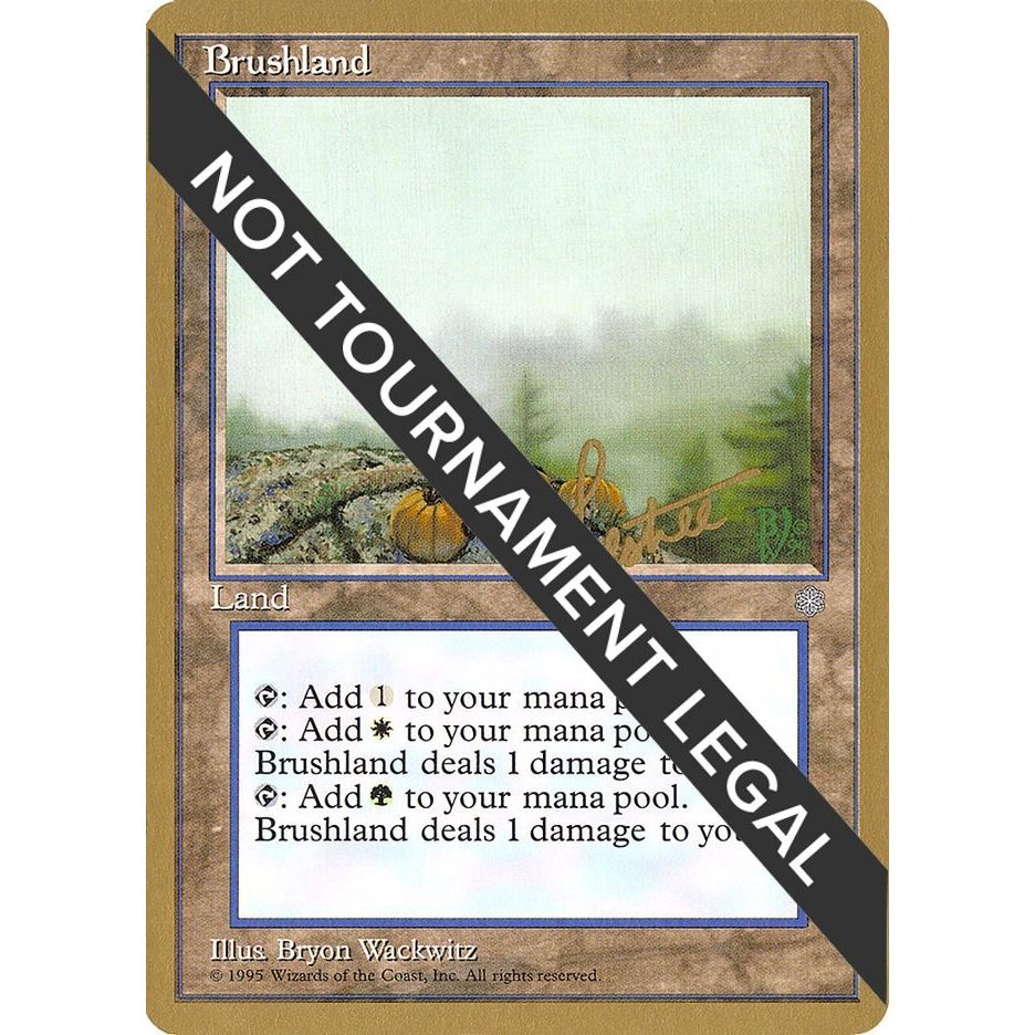 Image for Brushland - 1996 Bertrand Lestree (ICE) (WCD) - Magic: The Gathering