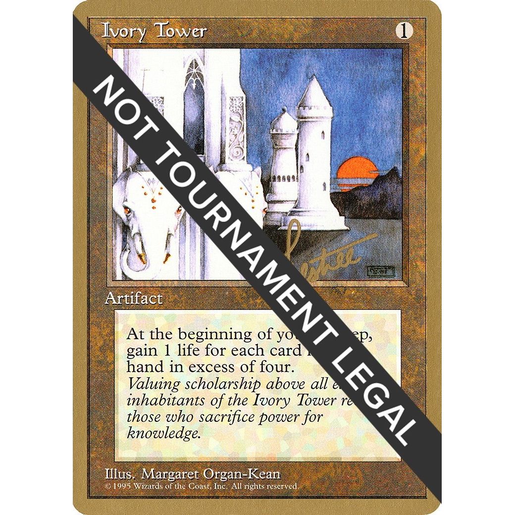 Image for Ivory Tower - 1996 Bertrand Lestree (4ED) (WCD) - Magic: The Gathering