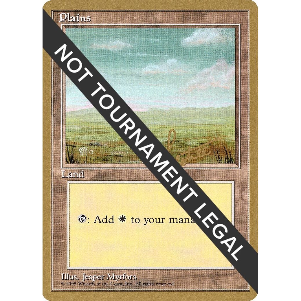 Image for Plains (C) - 1996 Bertrand Lestree (4ED) (WCD) - Magic: The Gathering