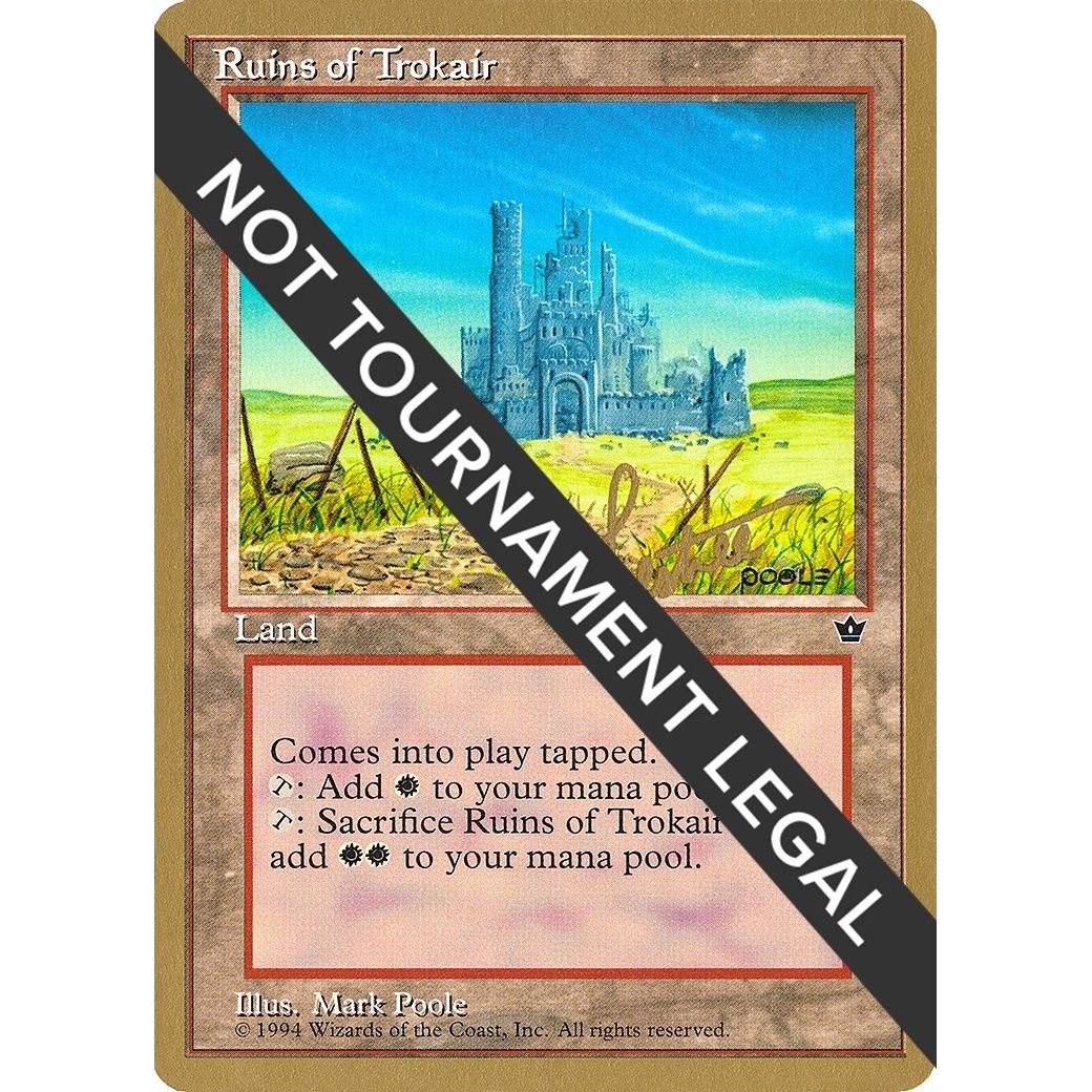 Image for Ruins of Trokair - 1996 Bertrand Lestree (FEM) (WCD) - Magic: The Gathering