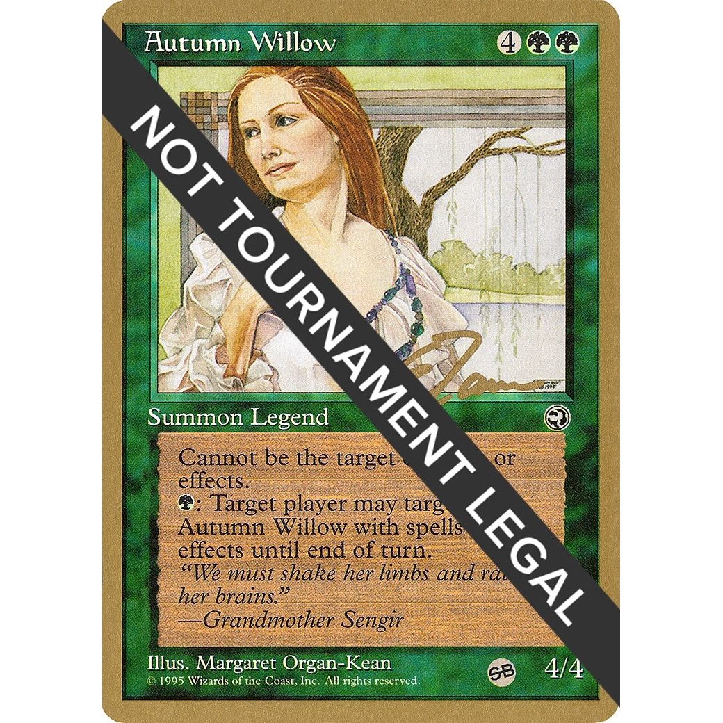 Image for Autumn Willow - 1996 Eric Tam (HML) (SB) (WCD) - Magic: The Gathering