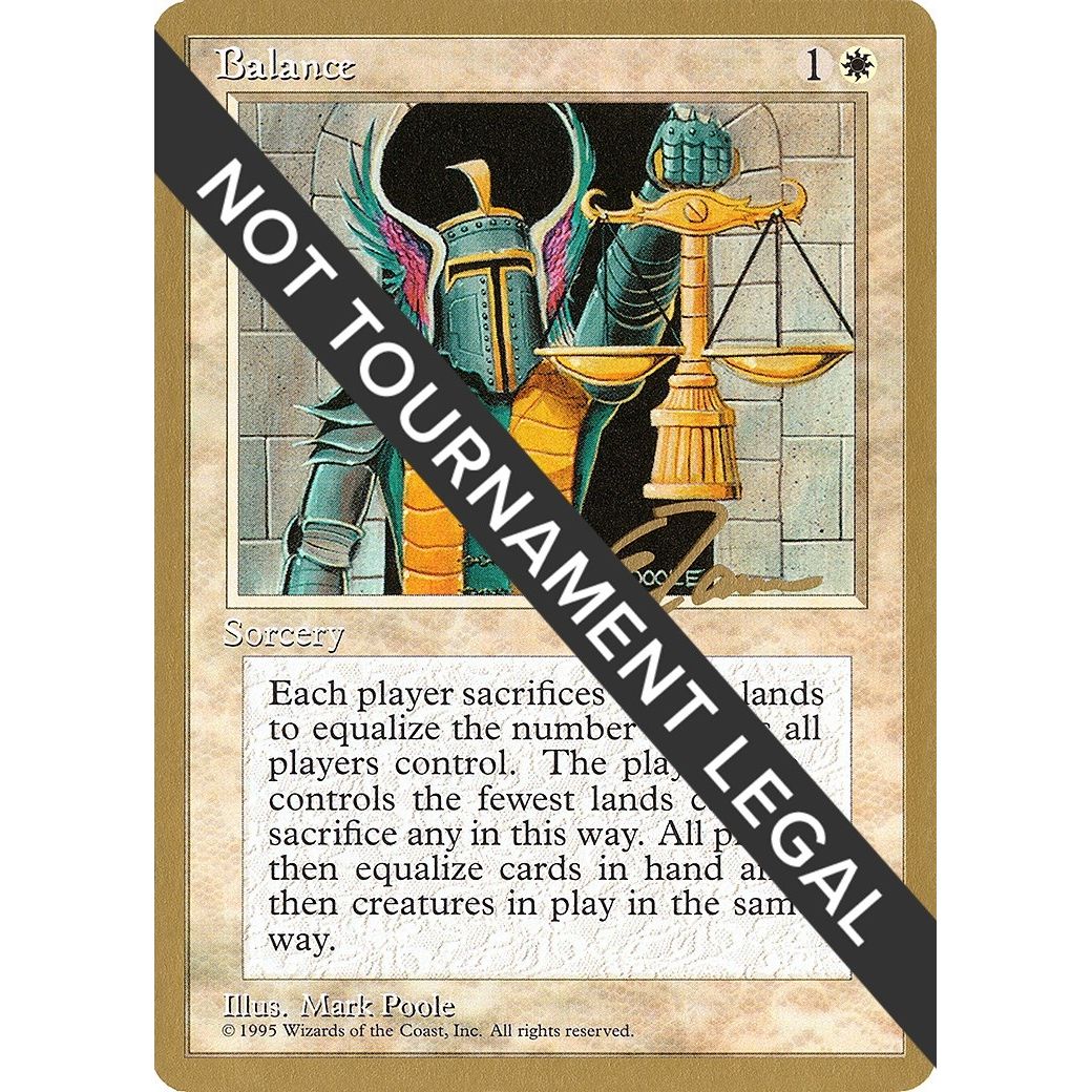 Image for Balance - 1996 Eric Tam (4ED) (WCD) - Magic: The Gathering