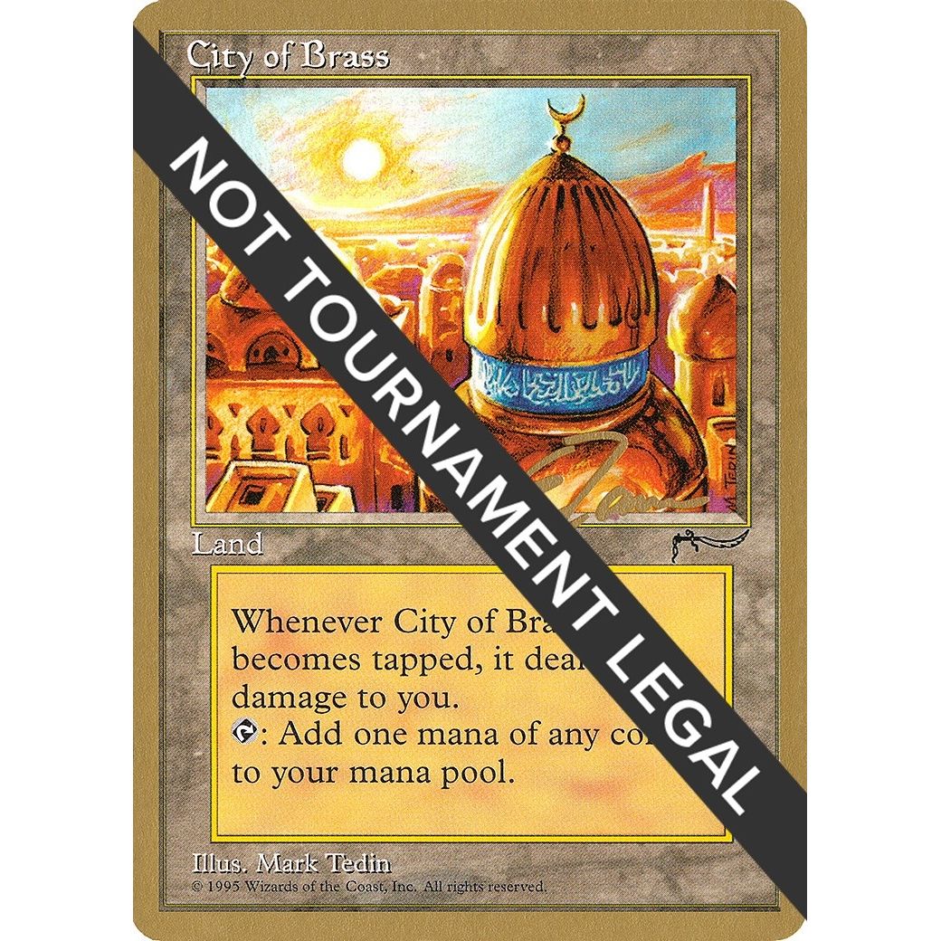 Image for City of Brass - 1996 Eric Tam (ARN) (WCD) - Magic: The Gathering