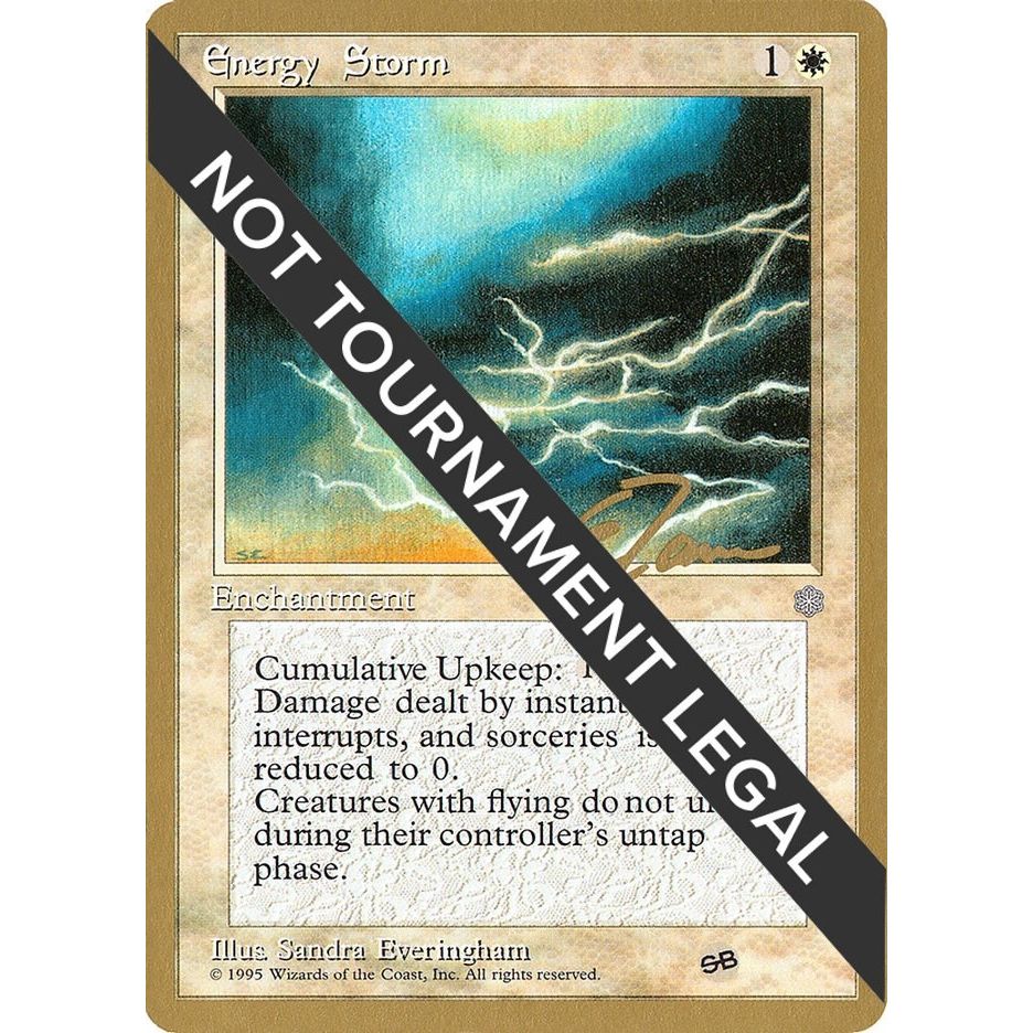 Image for Energy Storm - 1996 Eric Tam (ICE) (SB) (WCD) - Magic: The Gathering