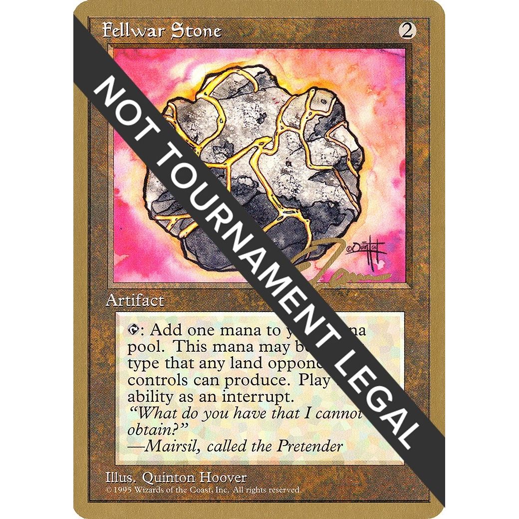 Image for Fellwar Stone - 1996 Eric Tam (4ED) (WCD) - Magic: The Gathering