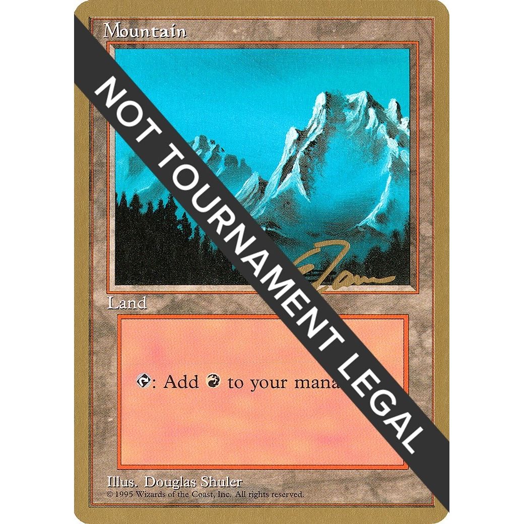 Image for Mountain (B) - 1996 Eric Tam (4ED) (WCD) - Magic: The Gathering
