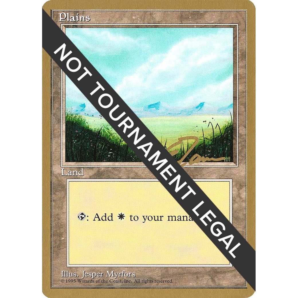 Image for Plains (A) - 1996 Eric Tam (4ED) (WCD) - Magic: The Gathering