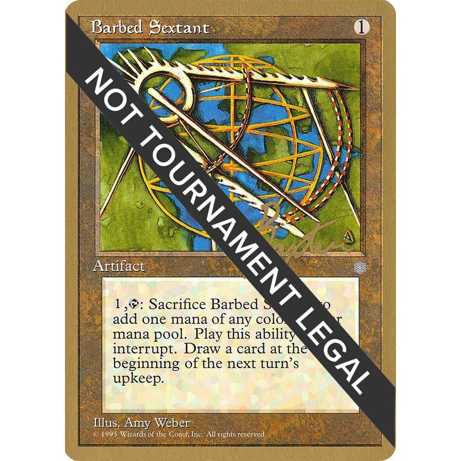 Image for Barbed Sextant - 1996 George Baxter (ICE) (WCD) - Magic: The Gathering