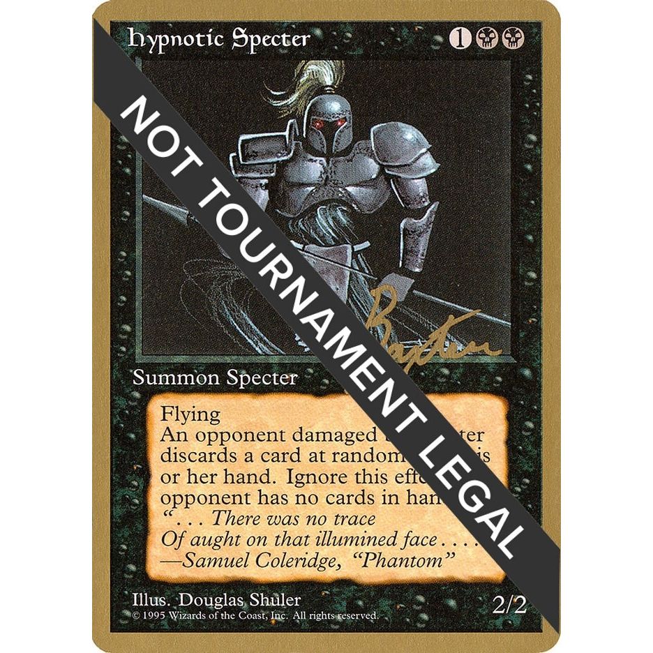 Image for Hypnotic Specter - 1996 George Baxter (4ED) (WCD) - Magic: The Gathering