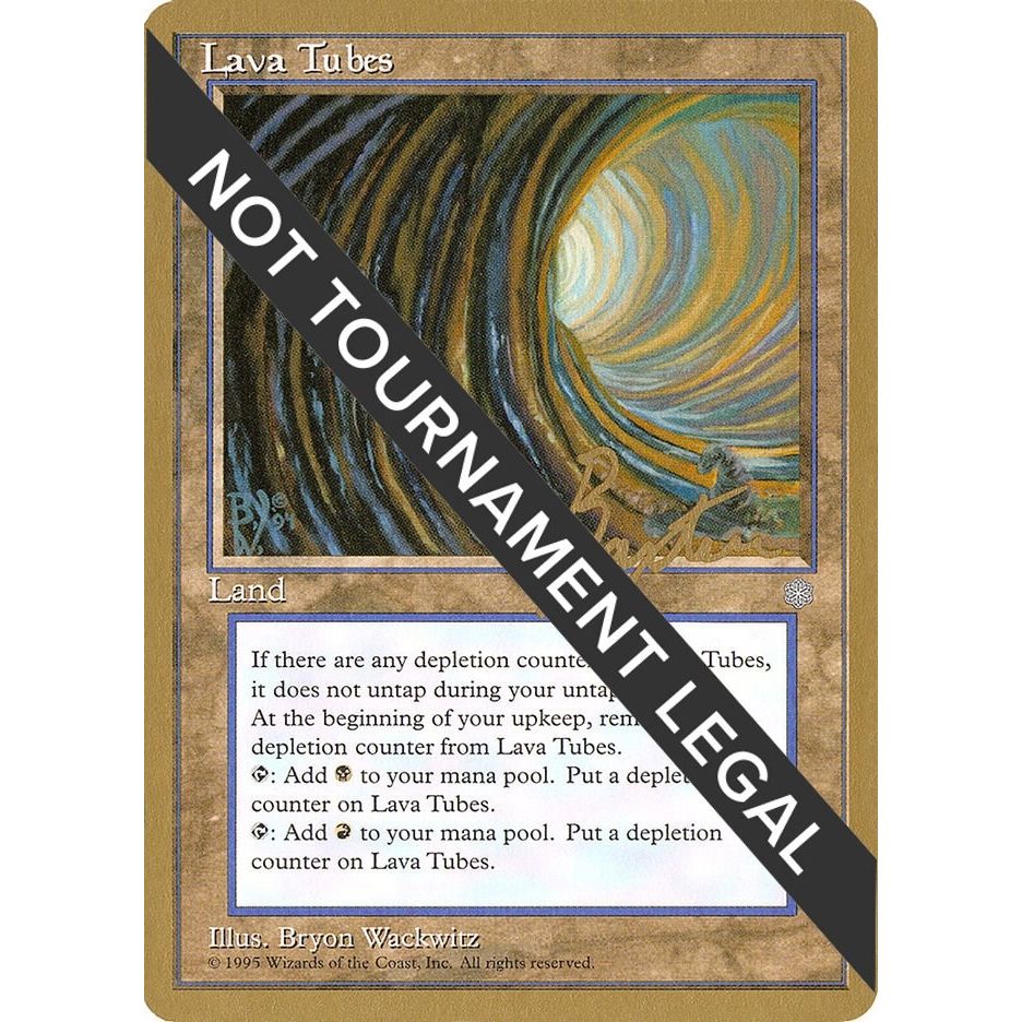 Image for Lava Tubes - 1996 George Baxter (ICE) (WCD) - Magic: The Gathering