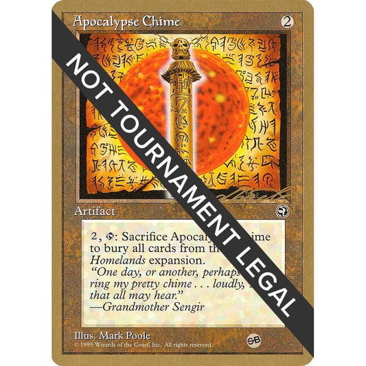 Image for Apocalypse Chime - 1996 Leon Lindback (HML) (SB) (WCD) - Magic: The Gathering