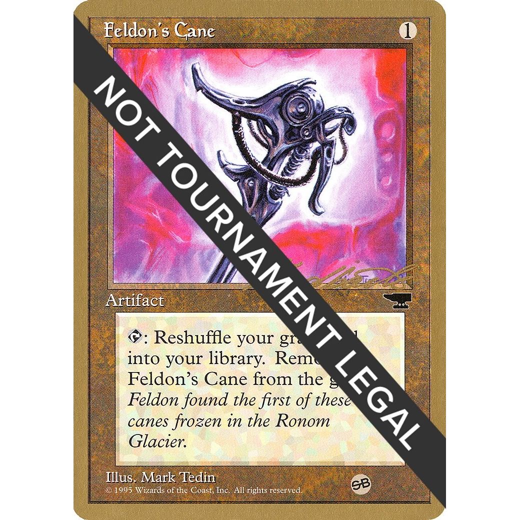 Image for Feldon's Cane - 1996 Leon Lindback (CHR) (SB) (WCD) - Magic: The Gathering