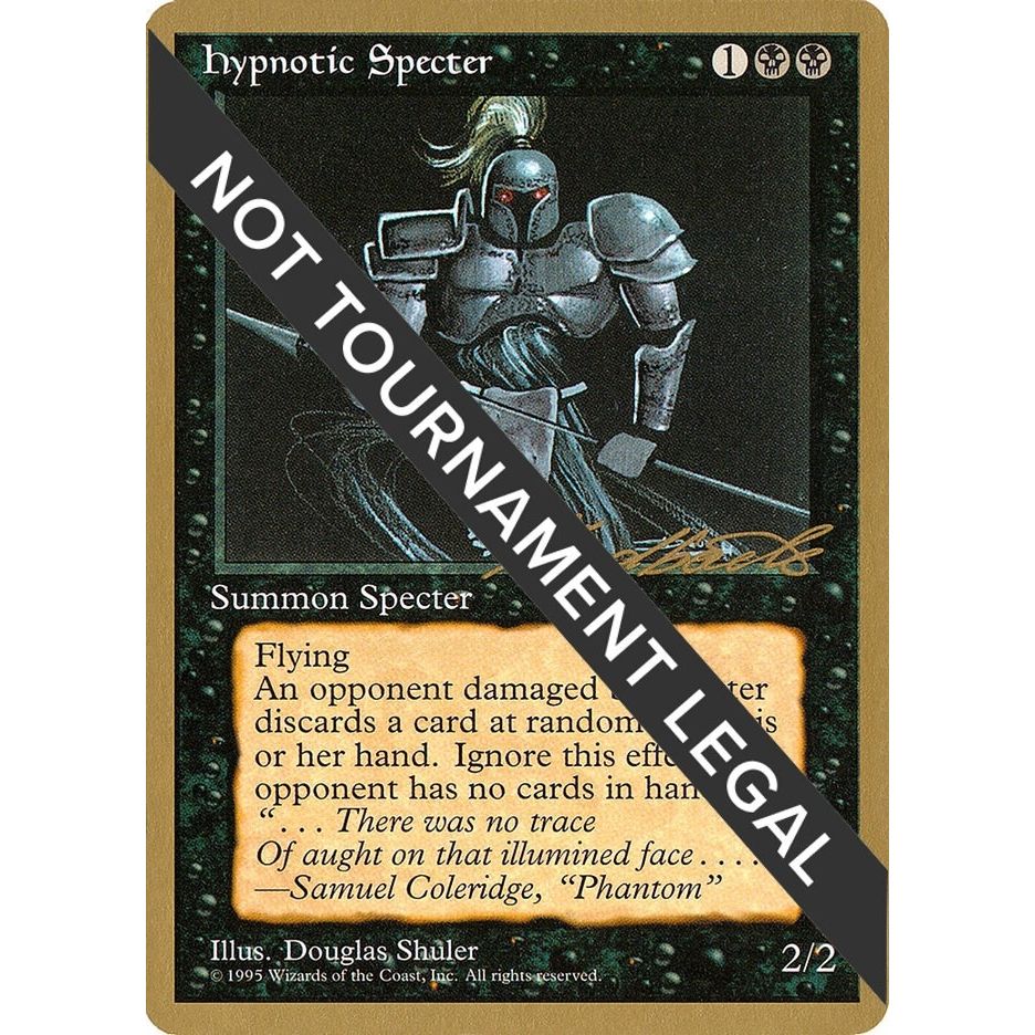 Image for Hypnotic Specter - 1996 Leon Lindback (4ED) (WCD) - Magic: The Gathering