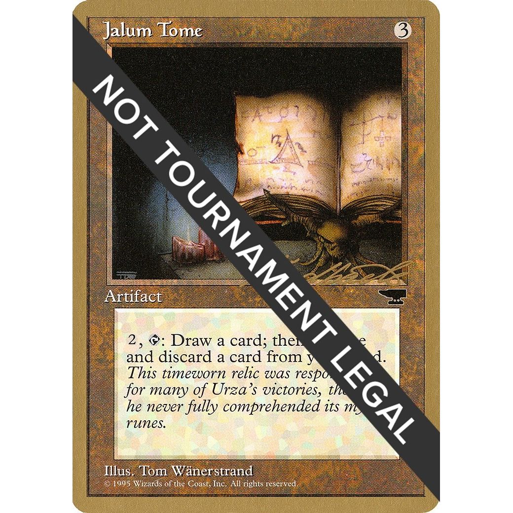 Image for Jalum Tome - 1996 Leon Lindback (CHR) (WCD) - Magic: The Gathering