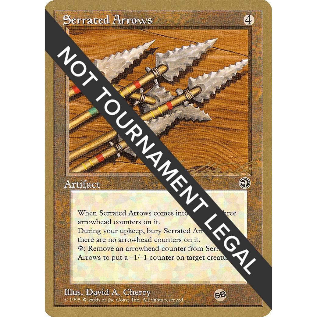 Image for Serrated Arrows - 1996 Leon Lindback (HML) (SB) (WCD) - Magic: The Gathering