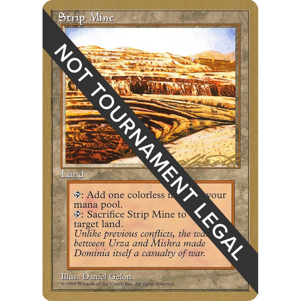 Image for Strip Mine - 1996 Leon Lindback (4ED) (WCD) - Magic: The Gathering