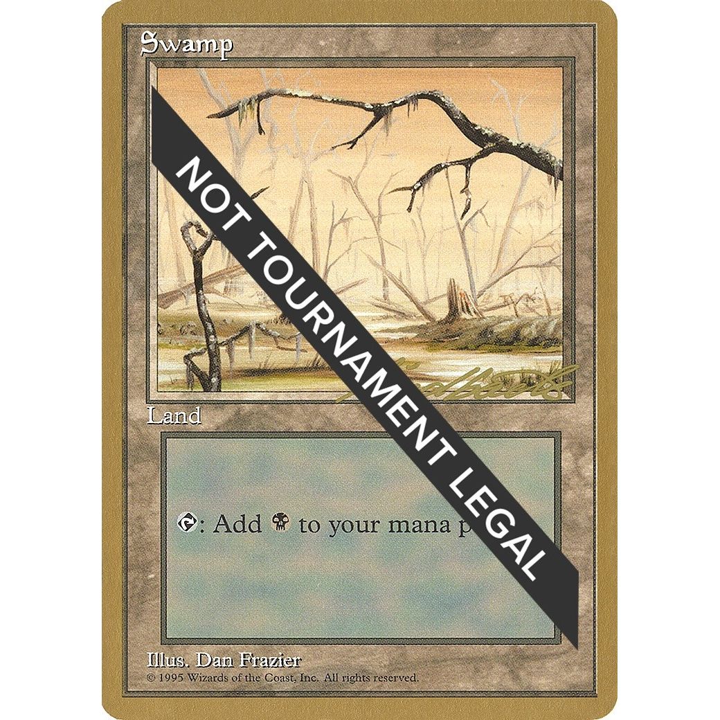 Image for Swamp (B) - 1996 Leon Lindback (4ED) (WCD) - Magic: The Gathering