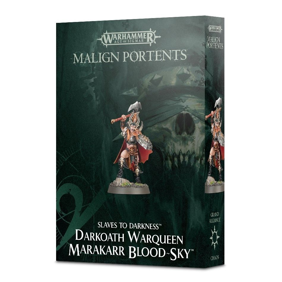 Image for Warhammer: Age of Sigmar - Malign Portents - Darkoath Wargqueen Marakarr Blood-Sky - Warhammer Box Sets