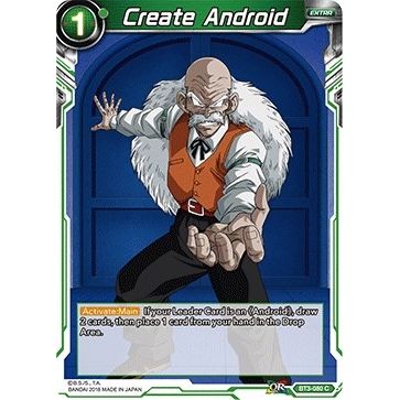 Image for Create Android (BT3-080) (DBS-B03) - Dragon Ball Super: Masters