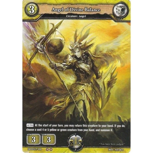 Image for Angel of Divine Balance (DB-BT03/008) (BP03) - Dragoborne