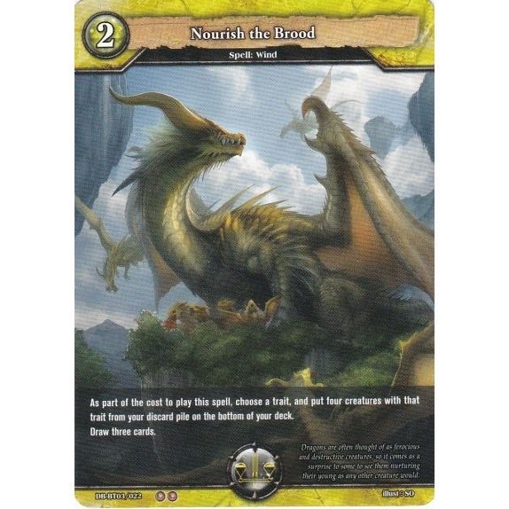 Image for Nourish the Brood (DB-BT03/022) (BP03) - Dragoborne