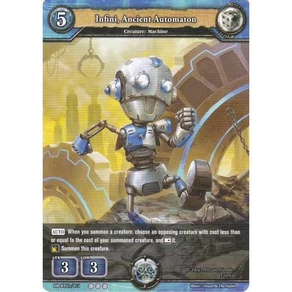 Image for Infini, Ancient Automaton (DB-BT03/051) (BP03) - Dragoborne