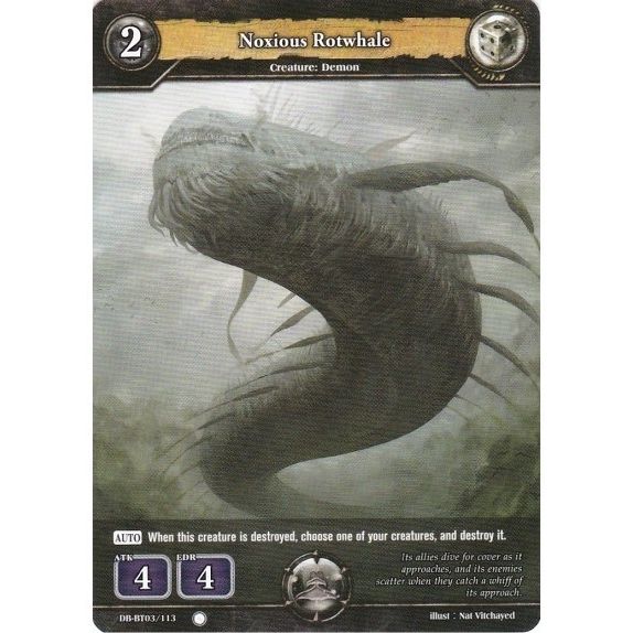 Image for Noxious Rotwhale (DB-BT03/113) (BP03) - Dragoborne