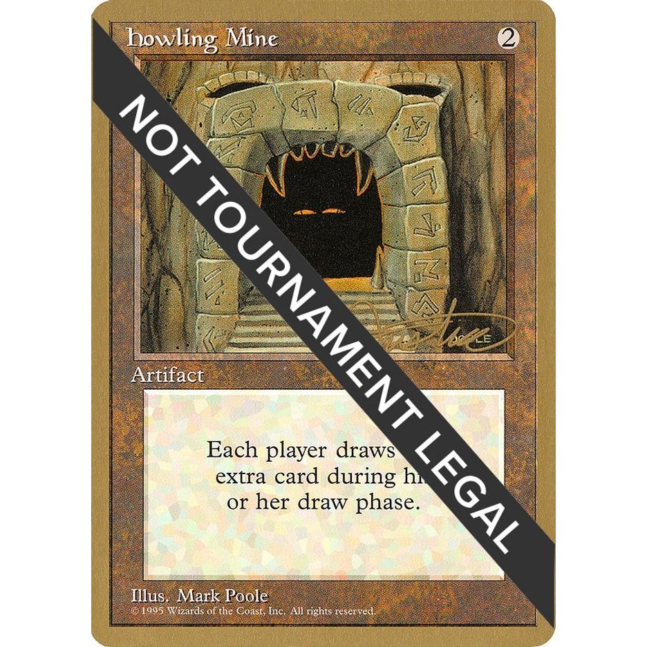 Image for Howling Mine - 1996 Mark Justice (4ED) (WCD) - Magic: The Gathering