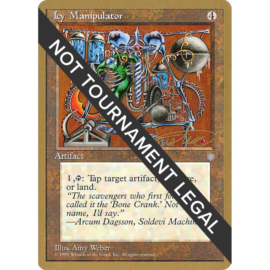 Image for Icy Manipulator - 1996 Mark Justice (ICE) (WCD) - Magic: The Gathering