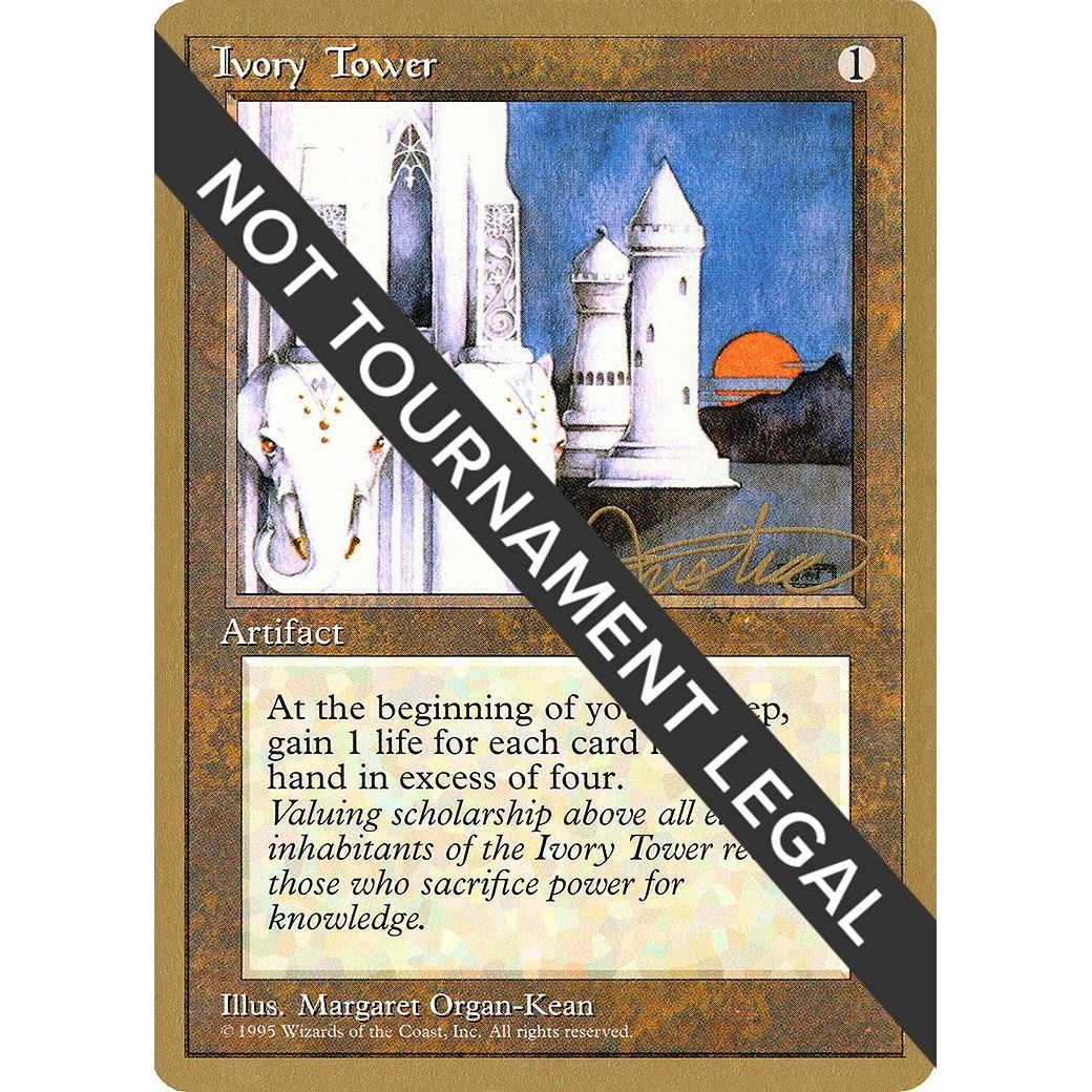 Image for Ivory Tower - 1996 Mark Justice (4ED) (WCD) - Magic: The Gathering