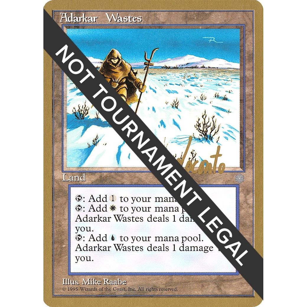 Image for Adarkar Wastes - 1996 Michael Loconto (ICE) (WCD) - Magic: The Gathering