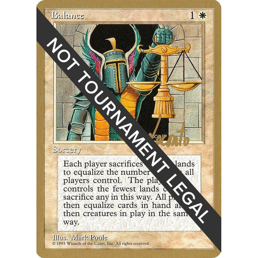 Image for Balance - 1996 Michael Loconto (4ED) (WCD) - Magic: The Gathering