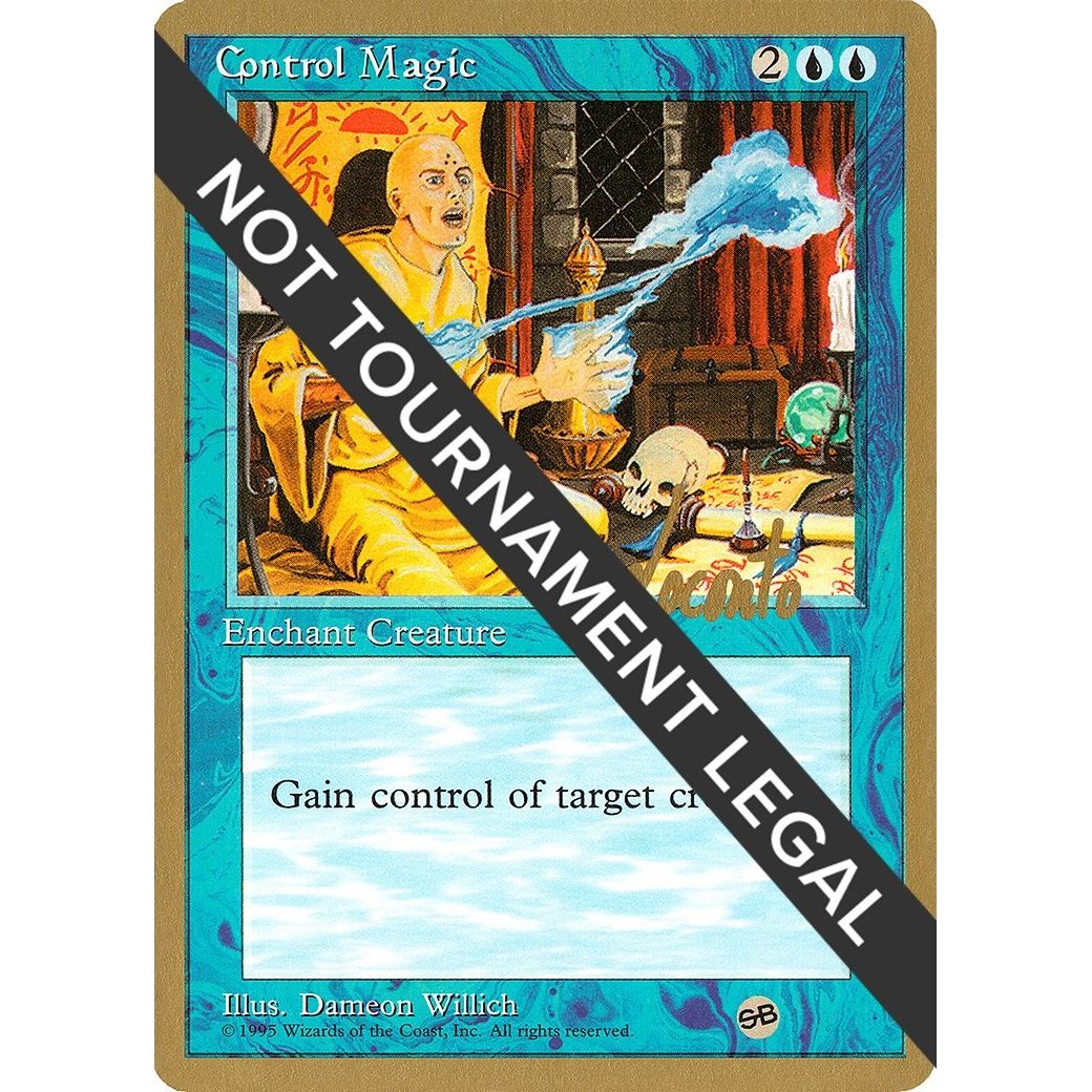 Image for Control Magic - 1996 Michael Loconto (4ED) (SB) (WCD) - Magic: The Gathering