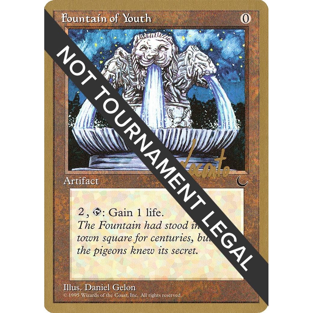 Image for Fountain of Youth - 1996 Michael Loconto (DRK) (WCD) - Magic: The Gathering