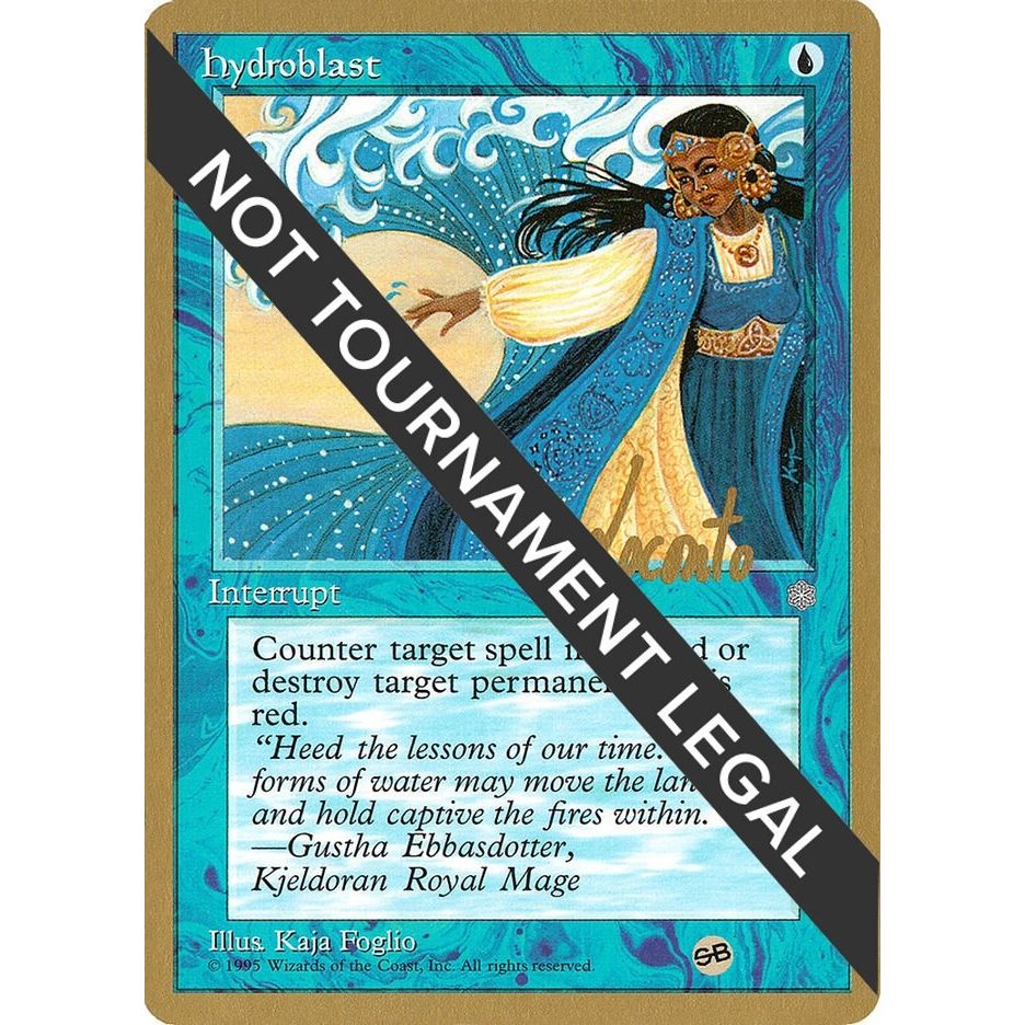 Image for Hydroblast - 1996 Michael Loconto (ICE) (SB) (WCD) - Magic: The Gathering