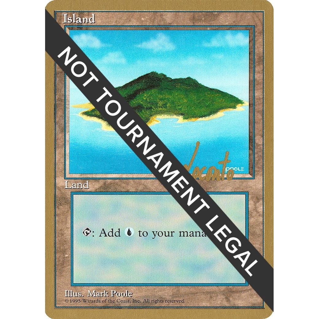 Image for Island (B) - 1996 Michael Loconto (4ED) (WCD) - Magic: The Gathering