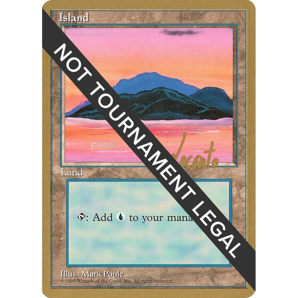 Image for Island (C) - 1996 Michael Loconto (4ED) (WCD) - Magic: The Gathering