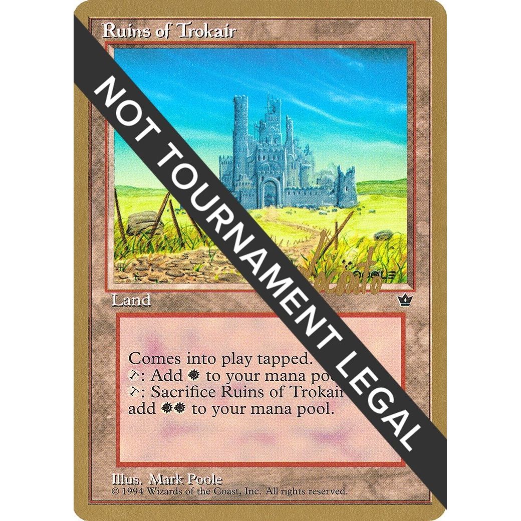Image for Ruins of Trokair - 1996 Michael Loconto (FEM) (WCD) - Magic: The Gathering