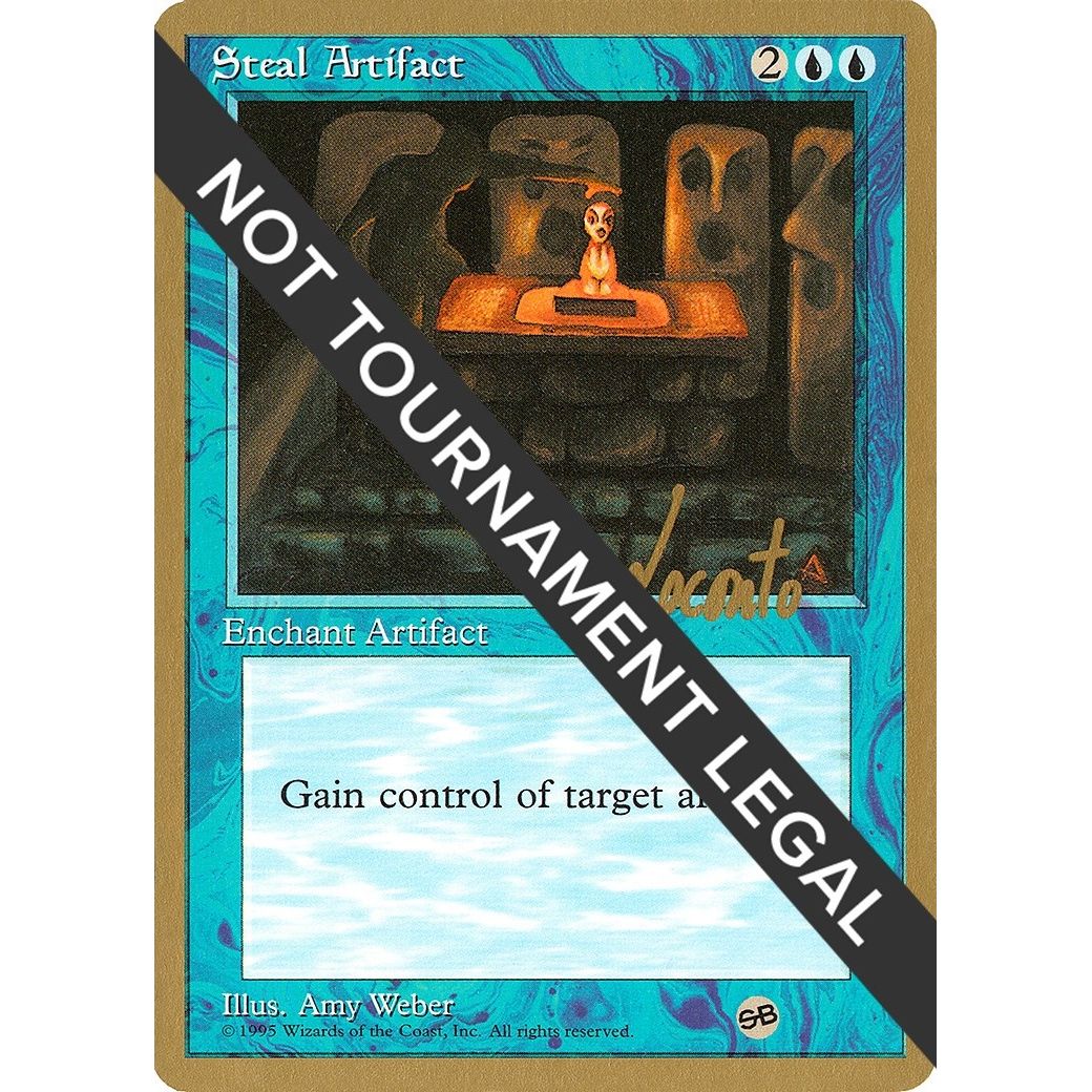Image for Steal Artifact - 1996 Michael Loconto (4ED) (SB) (WCD) - Magic: The Gathering