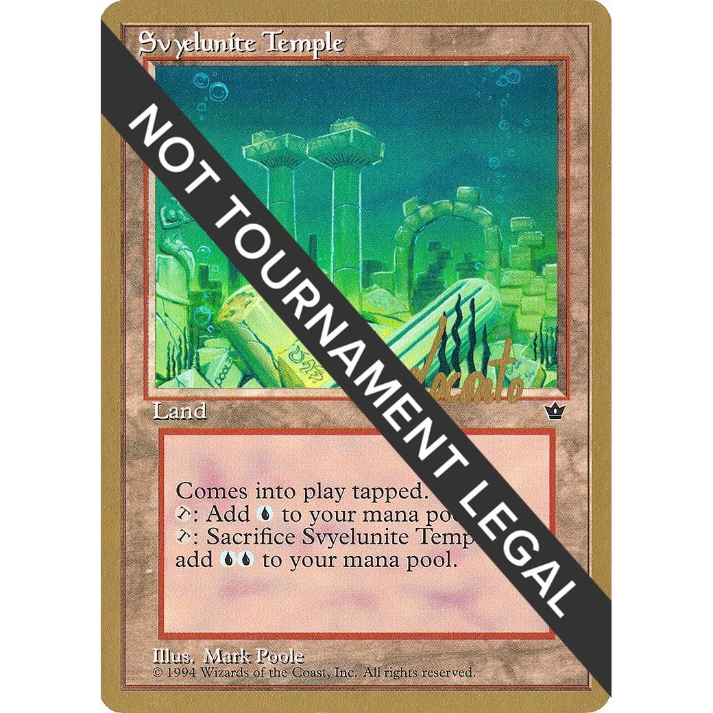 Image for Svyelunite Temple - 1996 Michael Loconto (FEM) (WCD) - Magic: The Gathering