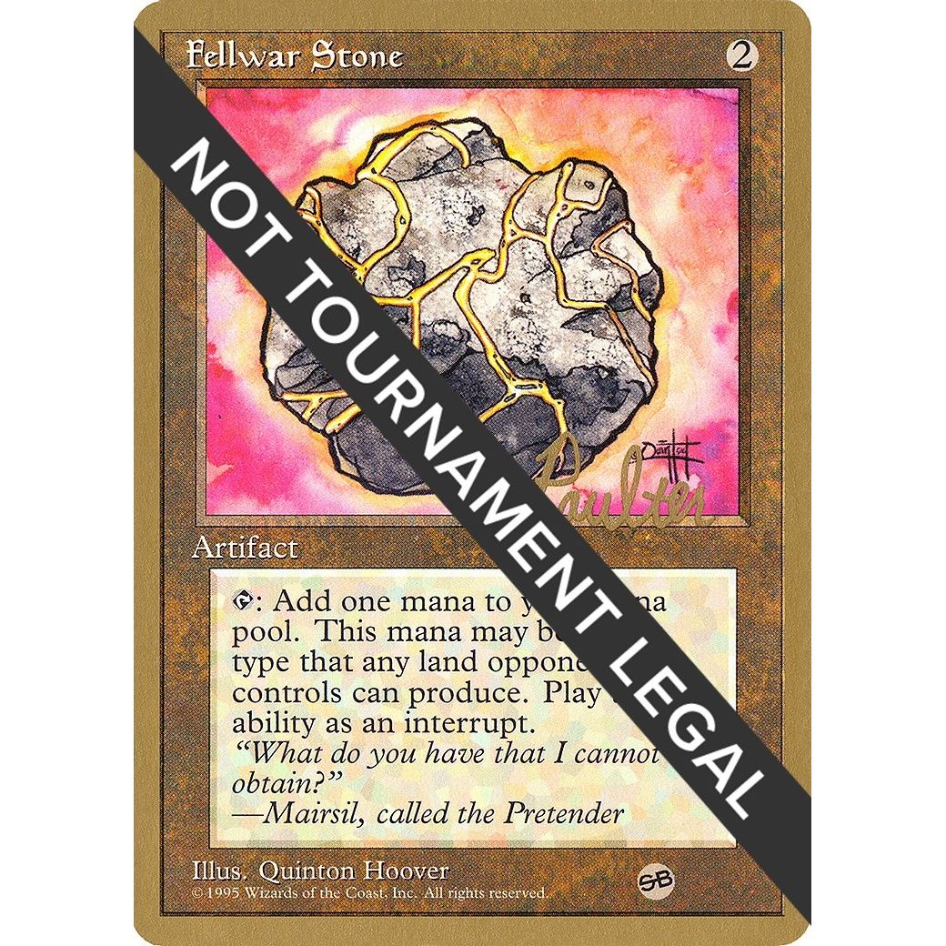 Image for Fellwar Stone - 1996 Preston Poulter (4ED) (SB) (WCD) - Magic: The Gathering