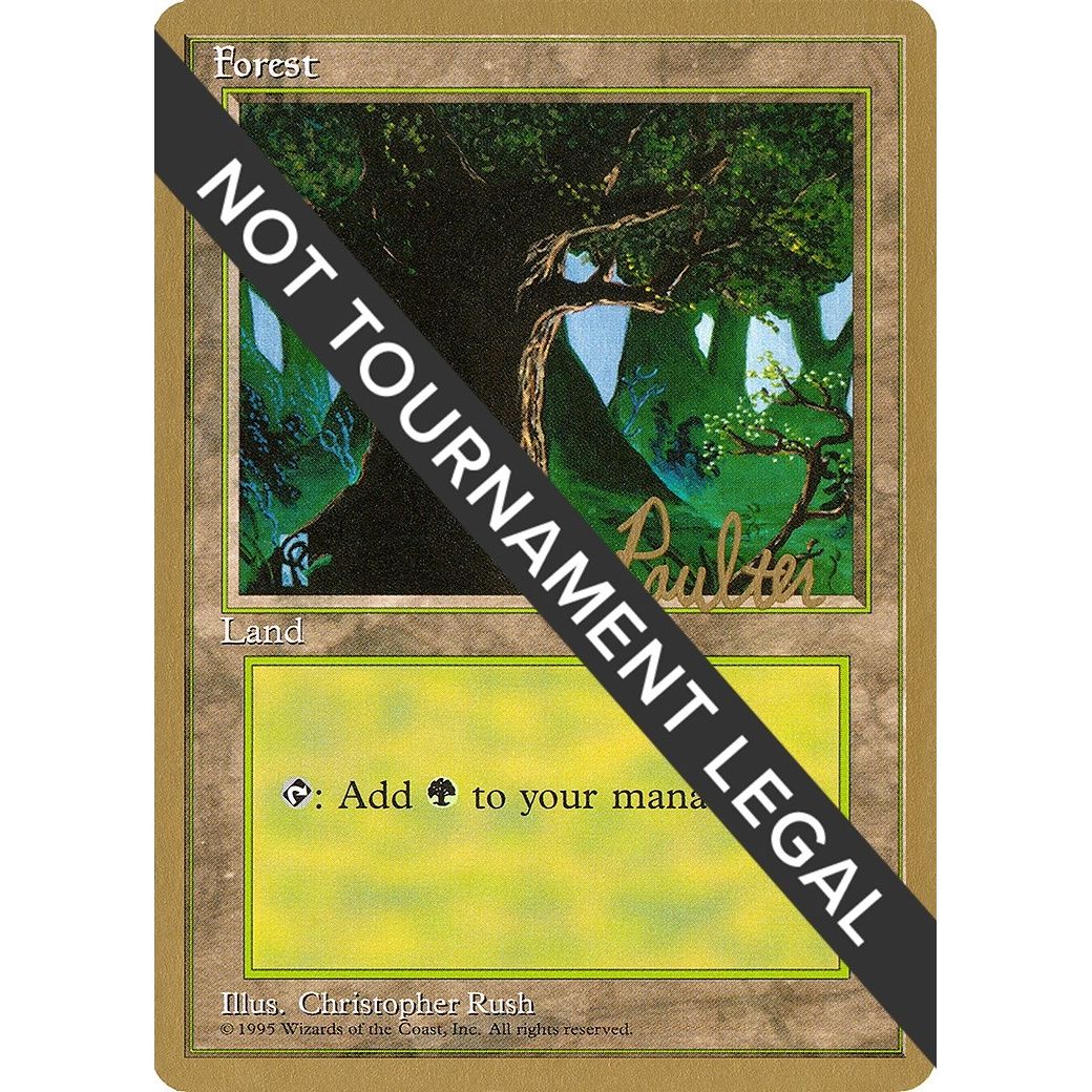 Image for Forest (C) - 1996 Preston Poulter (4ED) (WCD) - Magic: The Gathering