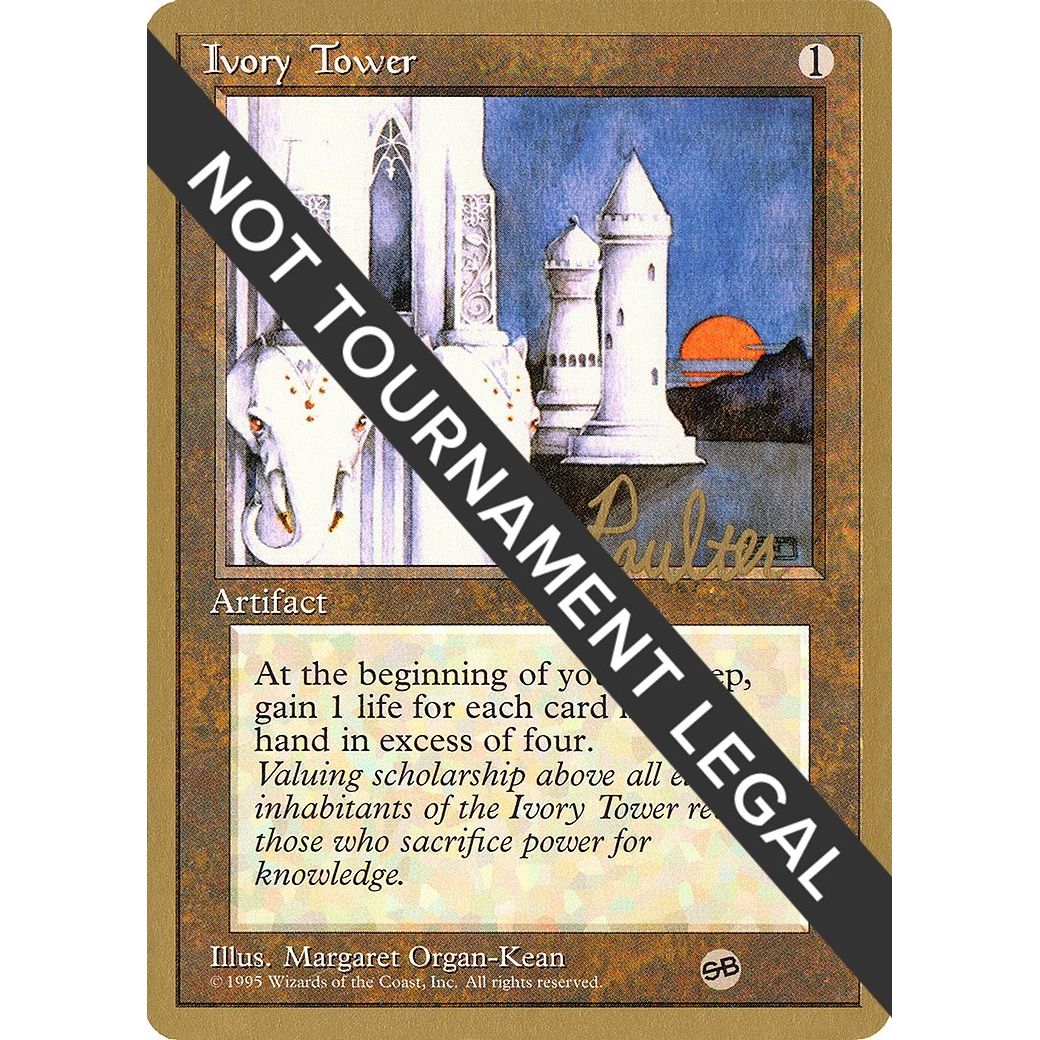 Image for Ivory Tower - 1996 Preston Poulter (4ED) (SB) (WCD) - Magic: The Gathering