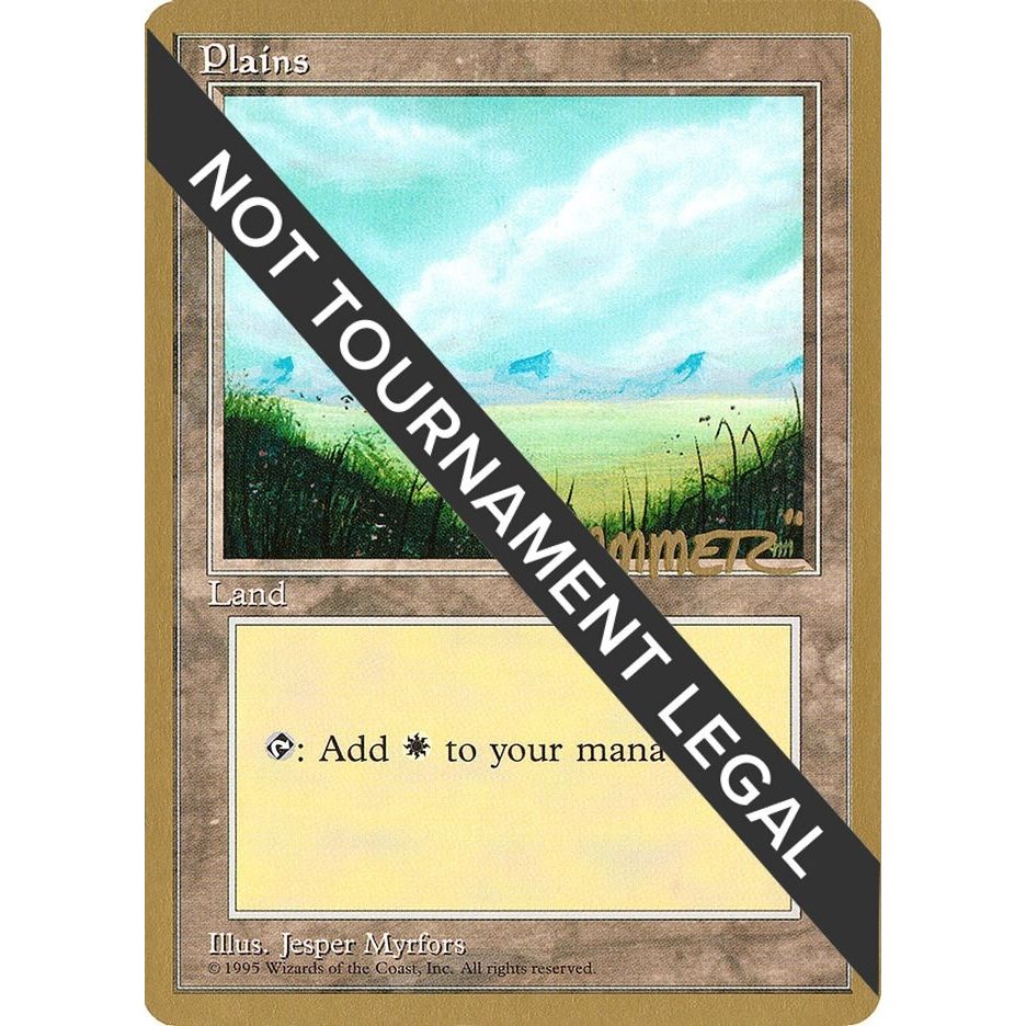 Image for Plains (A) - 1996 Preston Poulter (4ED) (WCD) - Magic: The Gathering
