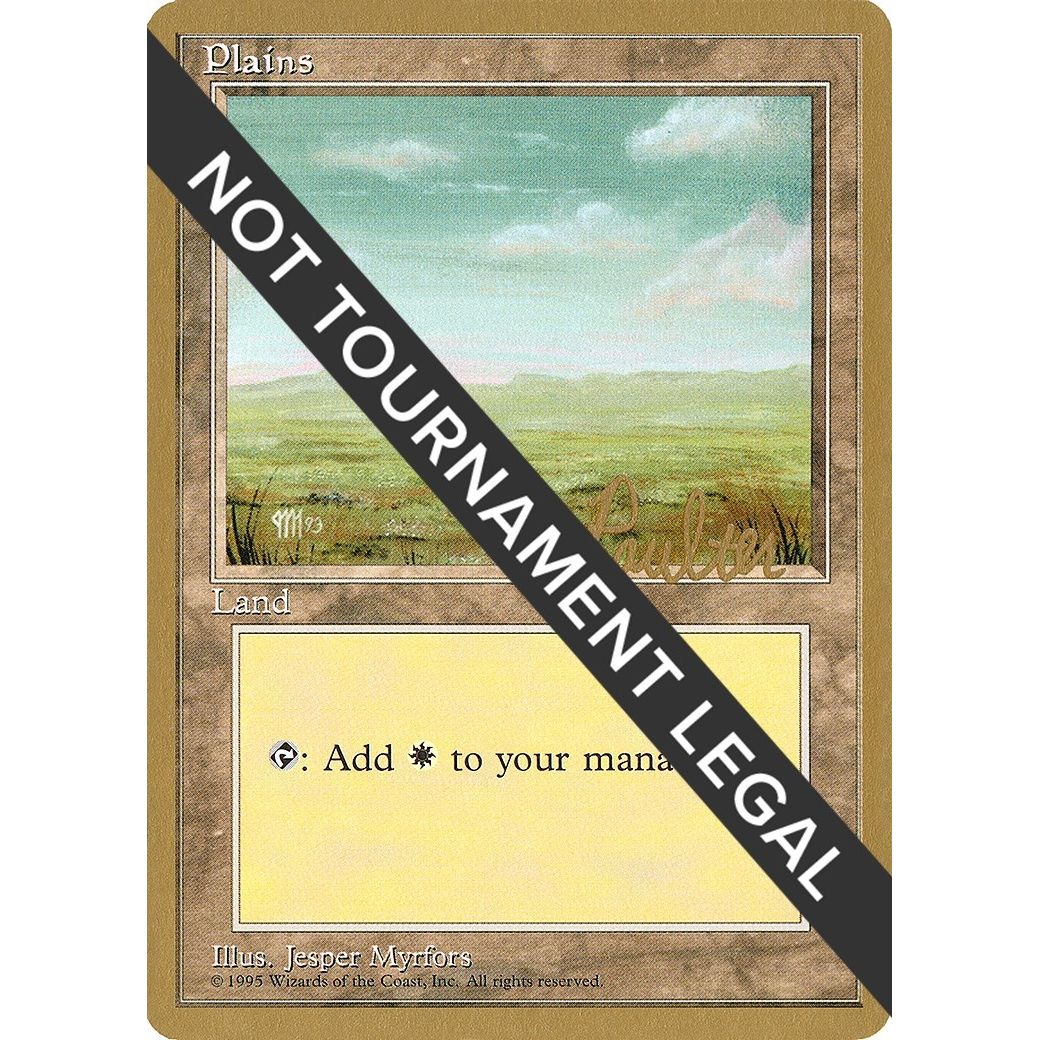 Image for Plains (C) - 1996 Preston Poulter (4ED) (WCD) - Magic: The Gathering