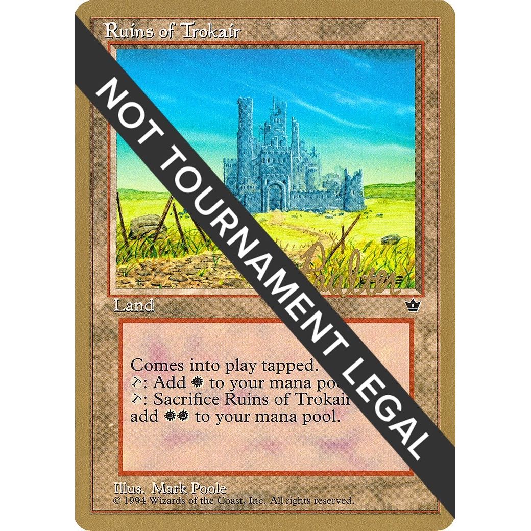 Image for Ruins of Trokair - 1996 Preston Poulter (FEM) (WCD) - Magic: The Gathering